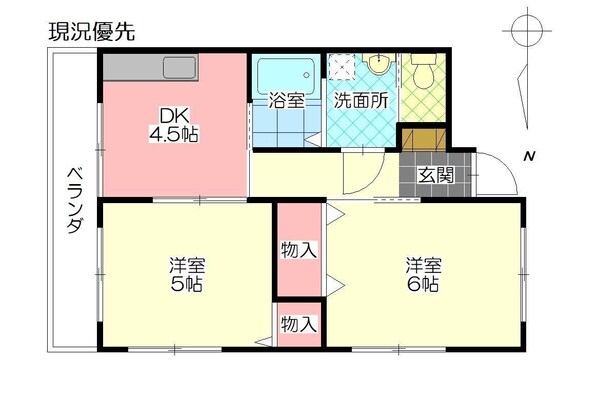 レーベンハウス山の手の物件間取画像